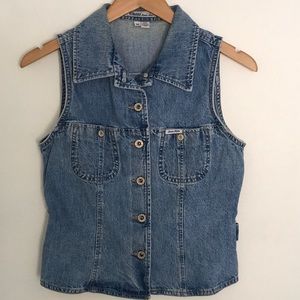 Vintage guess jeans denim vest